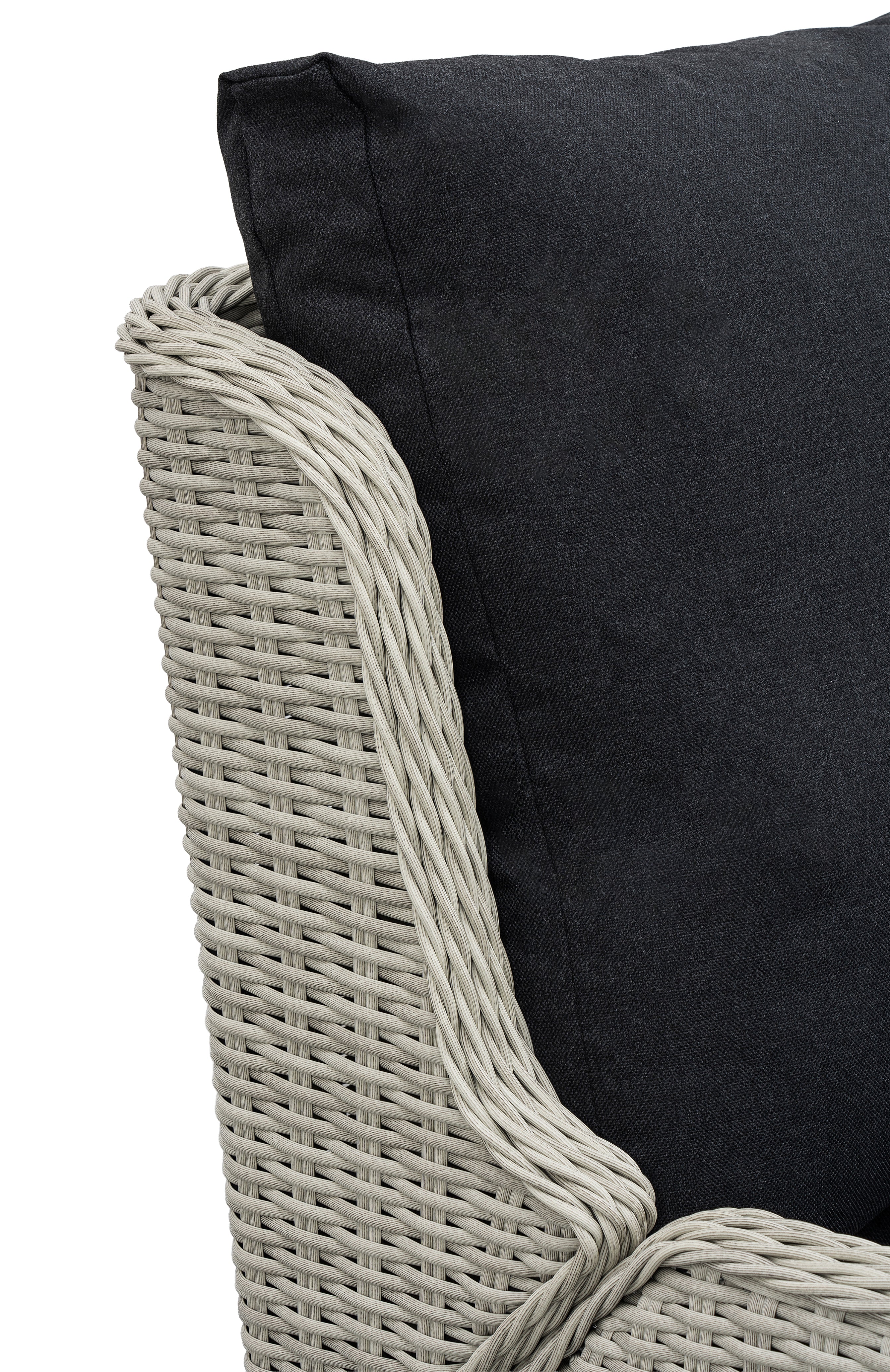 LARA Rattan adjustable Lounge Set of 2 and side table