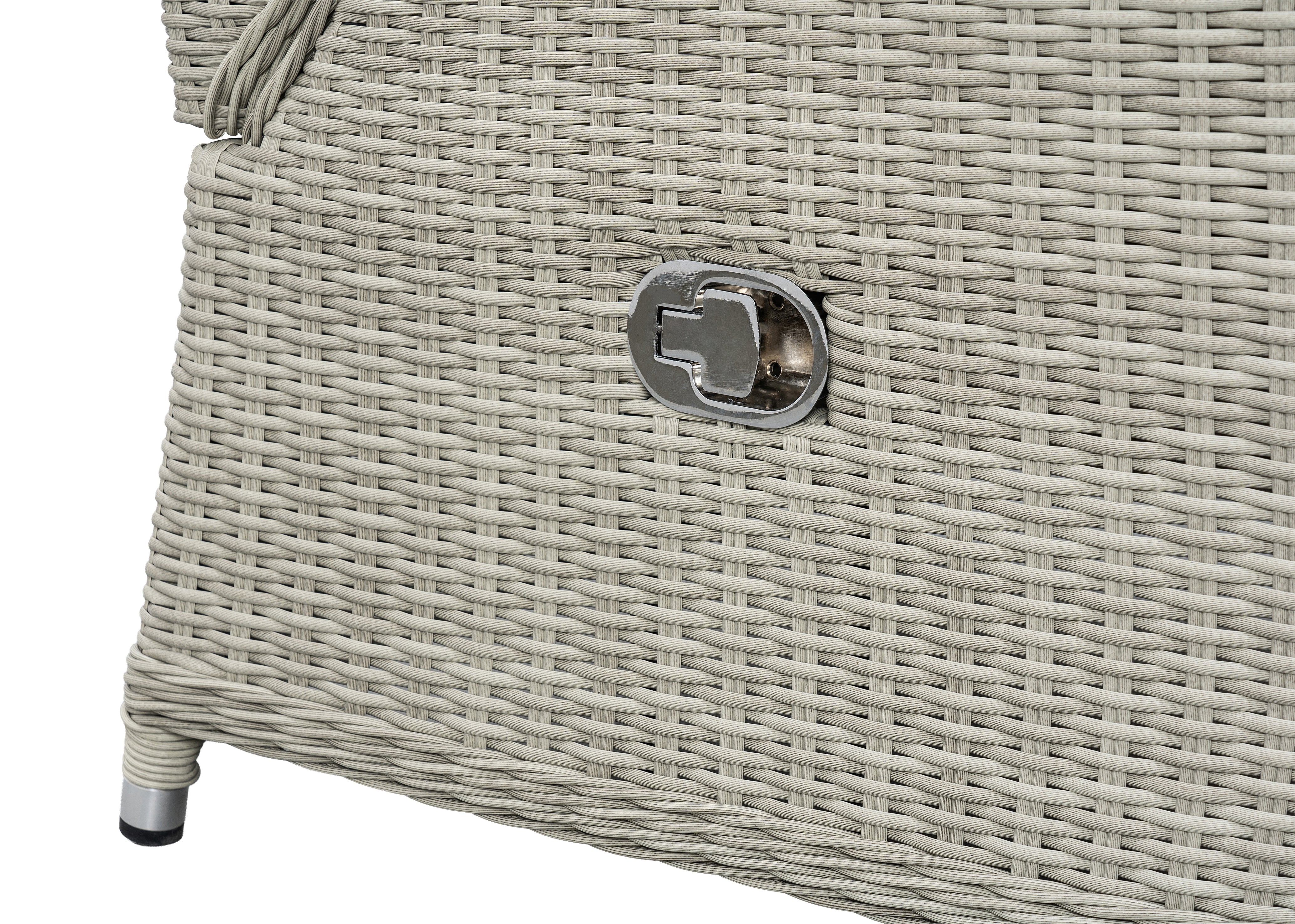 LARA Rattan adjustable Lounge Set of 2 and side table